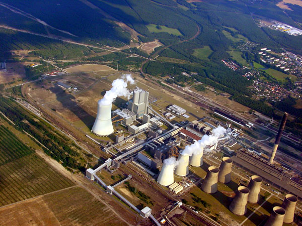 One of the power stations